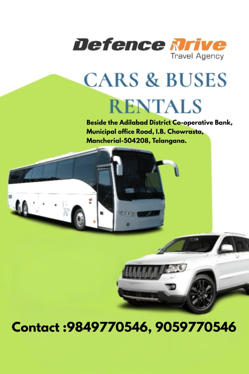 Defence Drive cars and buses rentals poster